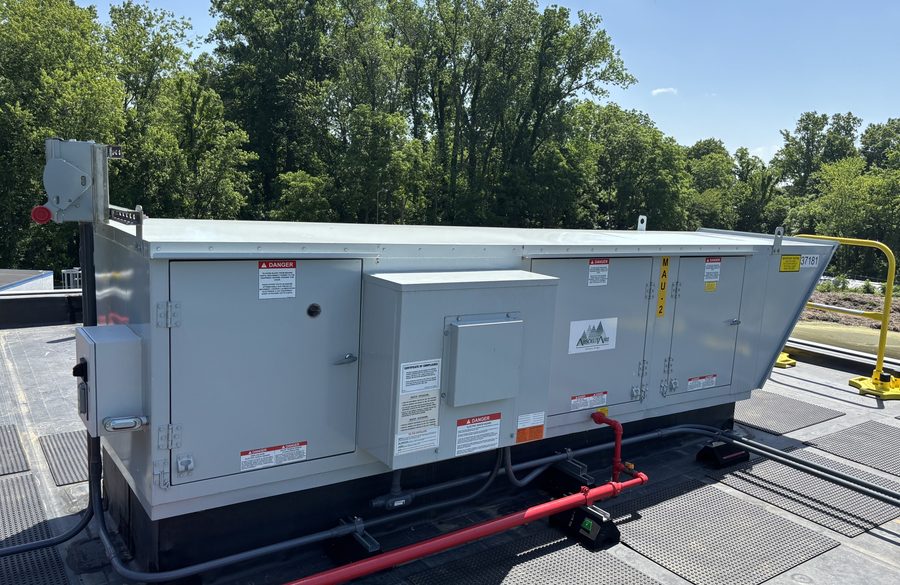 AbsolutAire AA-Series direct-fired heating and ventilating unit
