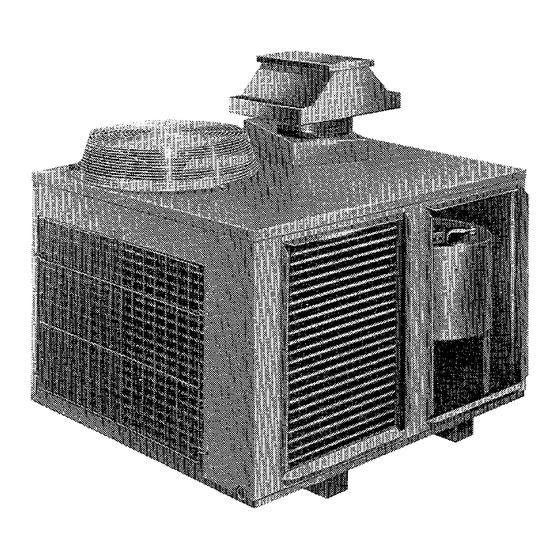 Bryant 585B packaged gas heating/electric cooling rooftop unit, factory cutaway-style product photo