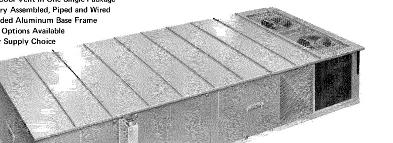 Lennox DMS3 Direct Multizone System rooftop unit