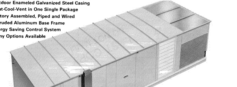 Lennox DMS4 Direct Multizone System rooftop unit