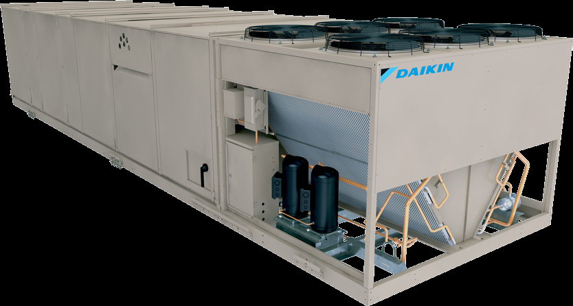 McQuay RoofPak RPS/RFS applied rooftop commercial HVAC unit
