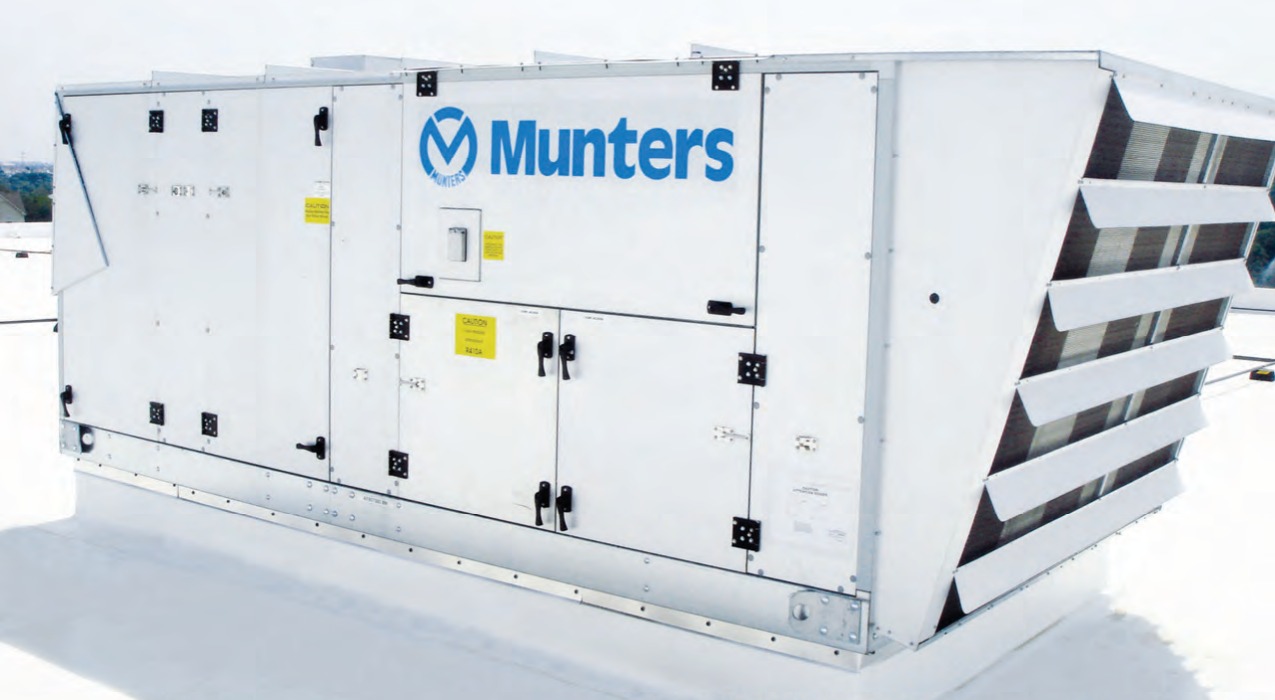Munters DryCool ERV rooftop dehumidification/energy-recovery unit