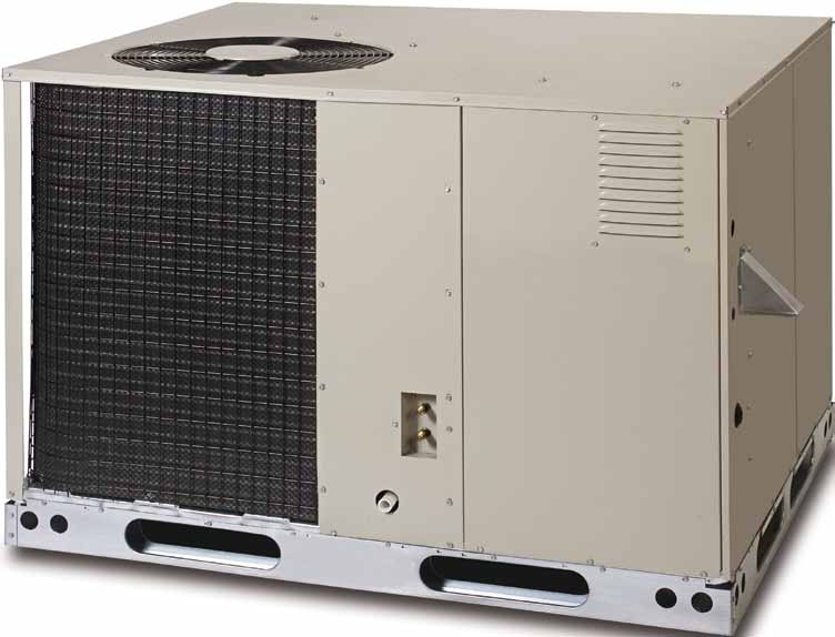 Nordyne R8GD series single-package gas heating/electric cooling rooftop unit