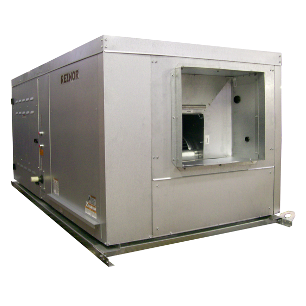 Reznor ADF300 series direct-fired makeup air rooftop unit