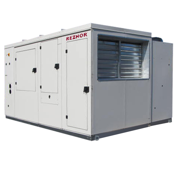 Reznor YDMA series packaged makeup air rooftop unit