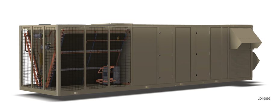 York YPAL packaged rooftop unit